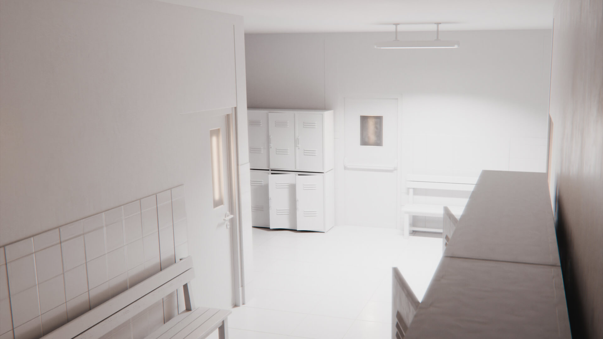 Last Bell School Corridor 3D Model