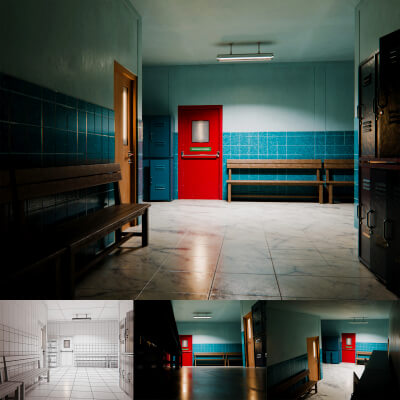 Last Bell School Corridor