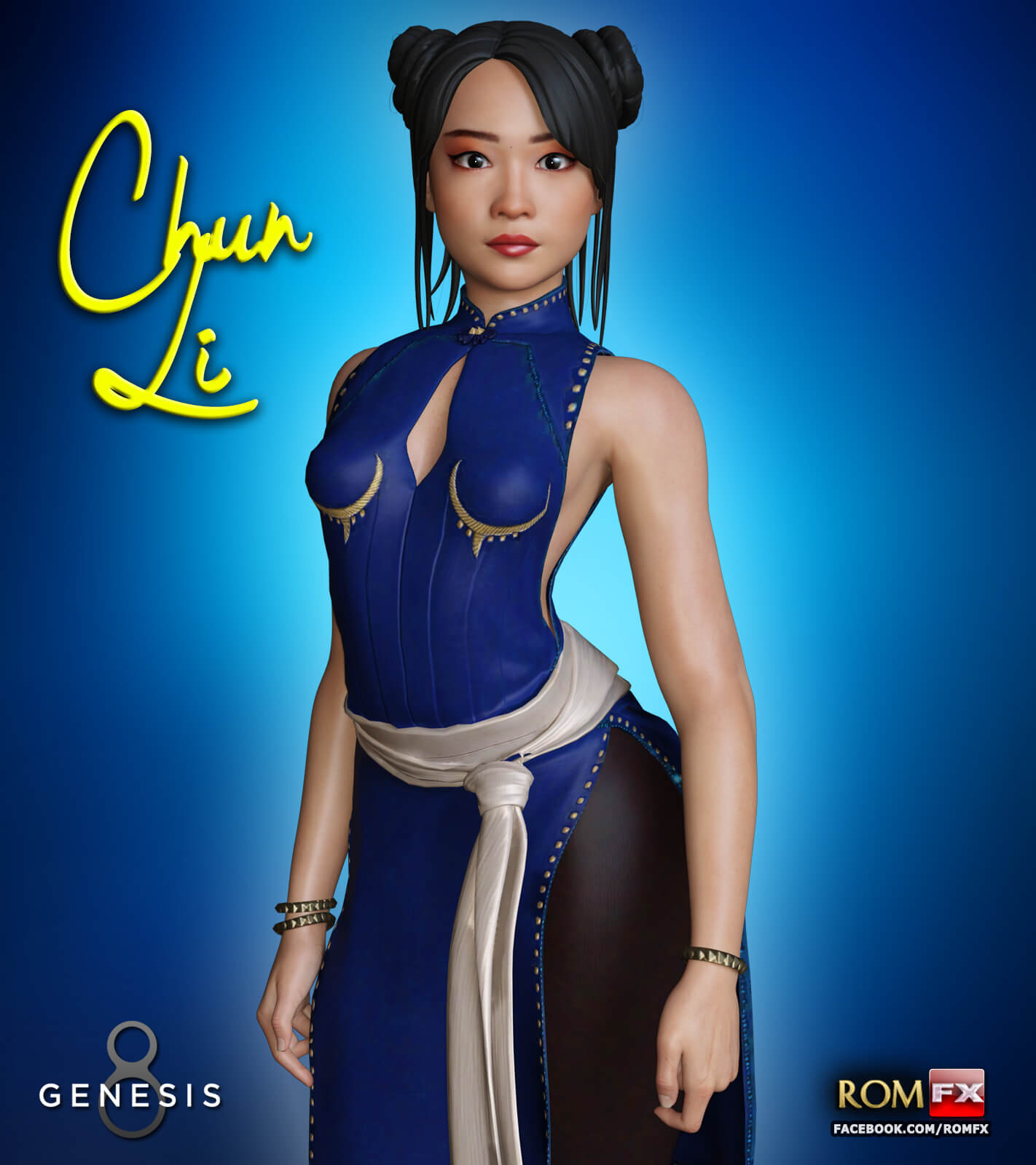 RFX ChunLi 2026 For G8F And G81F Daz Content