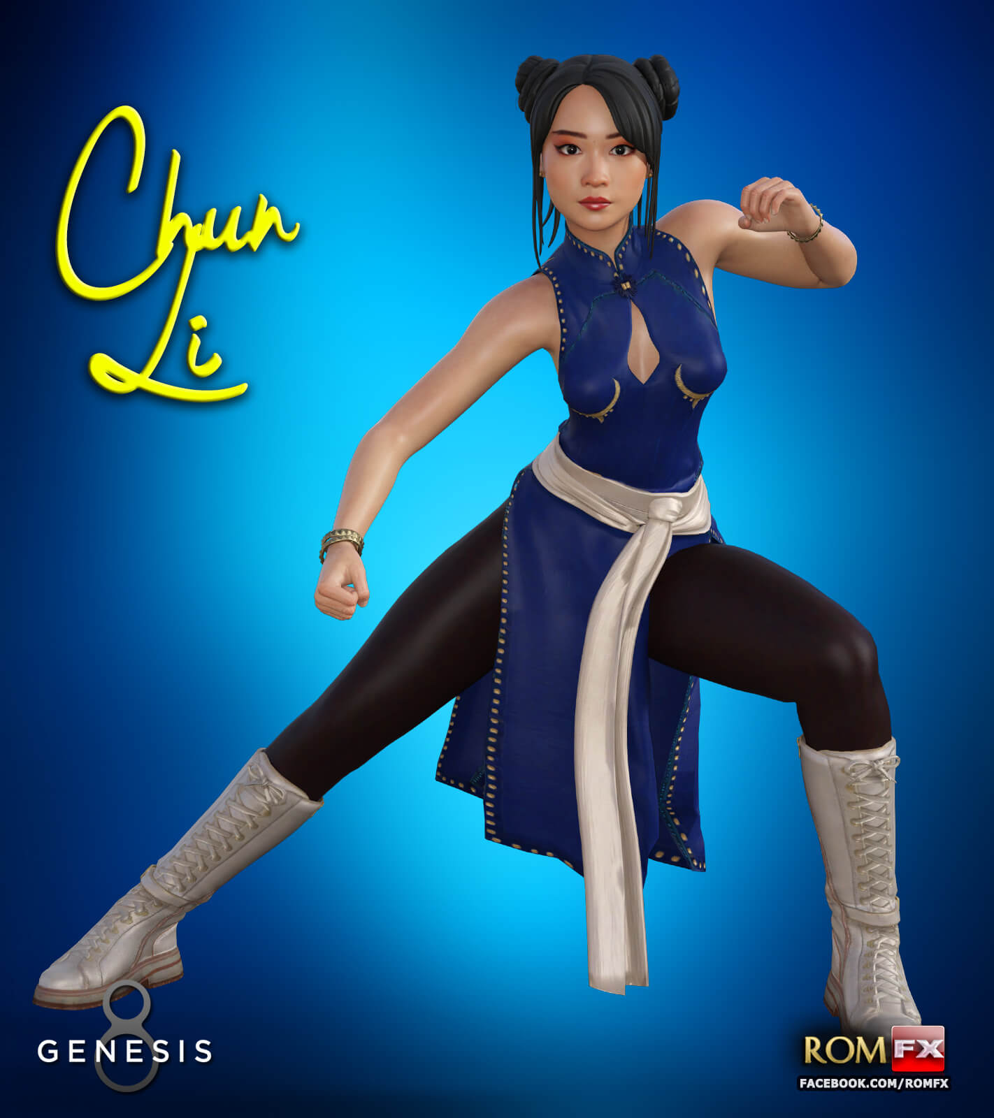 RFX ChunLi 2026 For G8F And G81F Daz Content