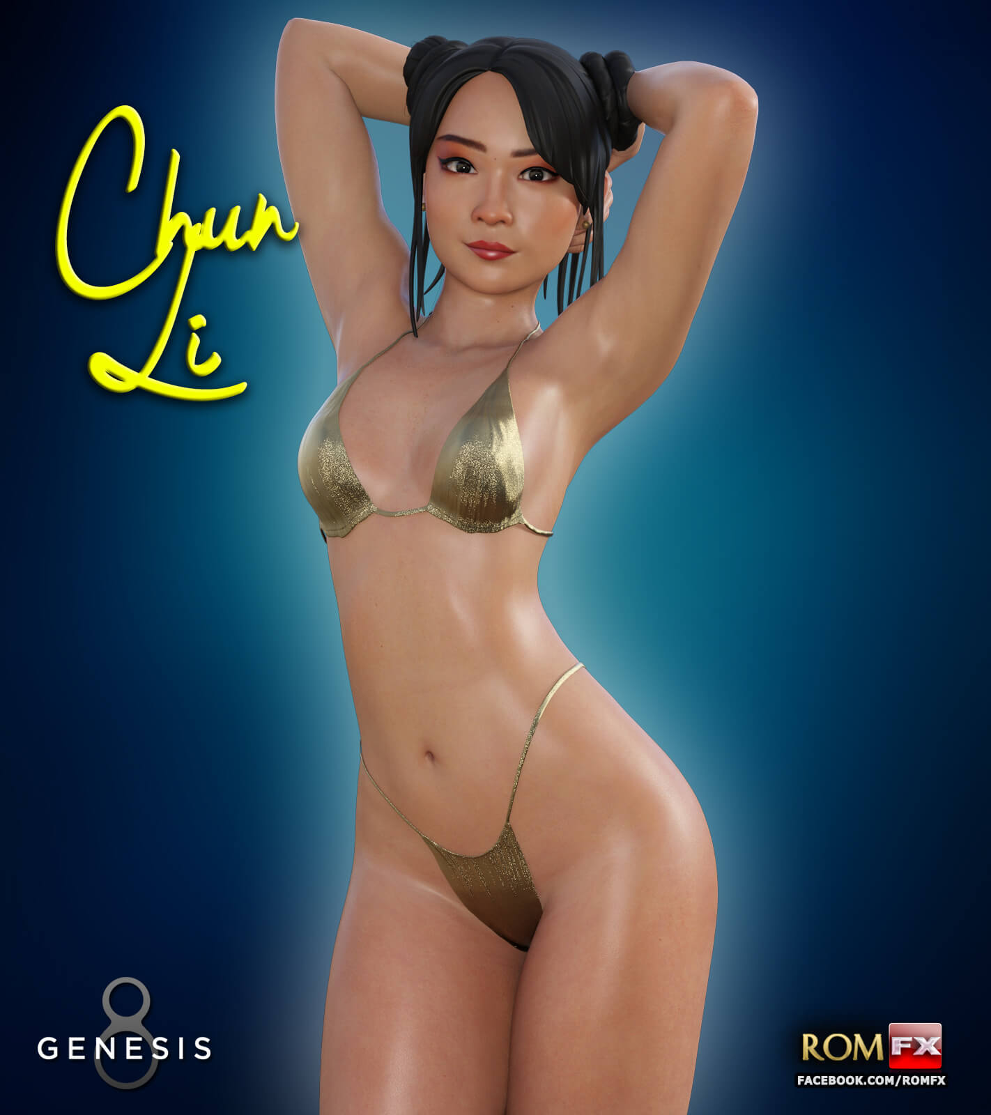 RFX ChunLi 2026 For G8F And G81F Daz Content