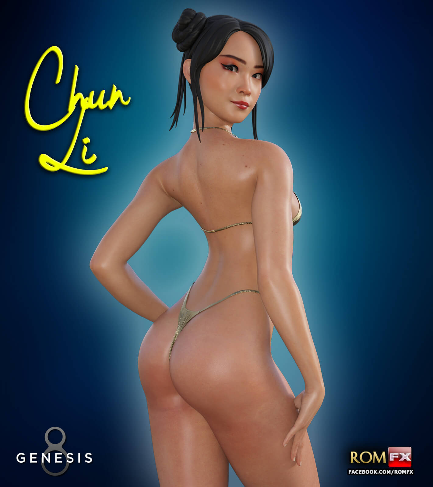 RFX ChunLi 2026 For G8F And G81F Daz Content