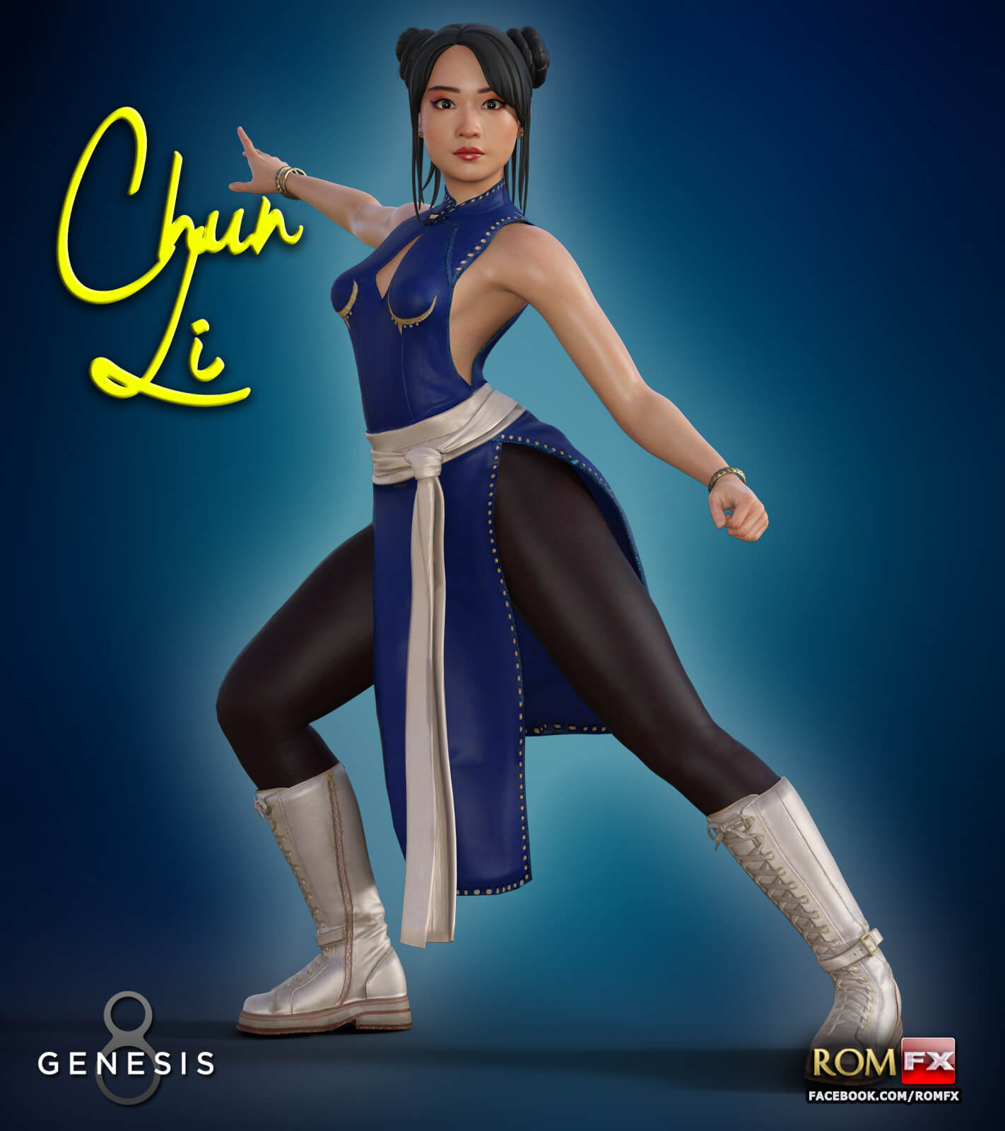 RFX ChunLi 2026 For G8F And G81F Daz Content