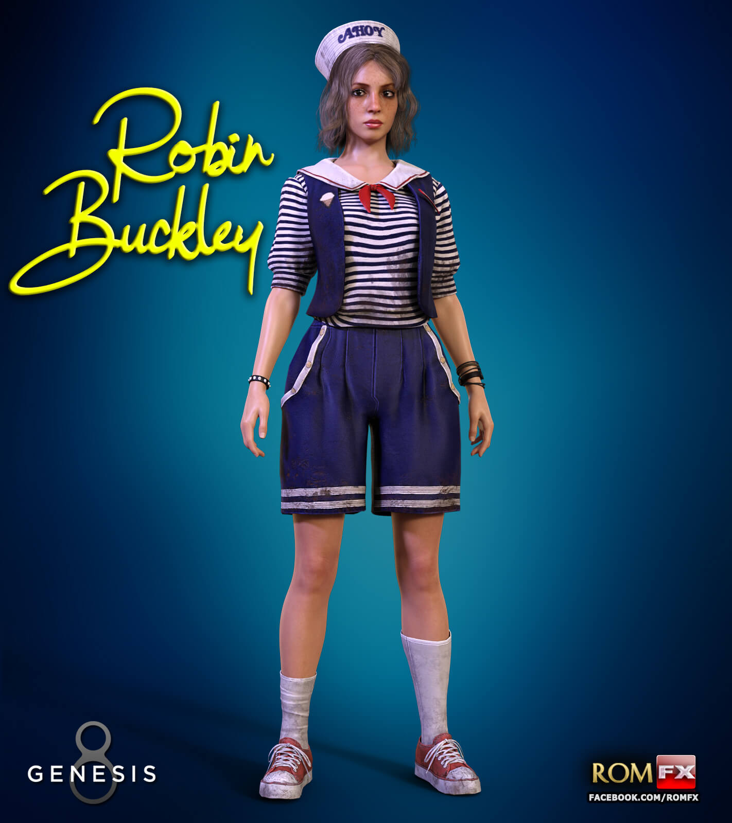 RFX ST Robin Buckley For G8F And G8.1F Daz Content