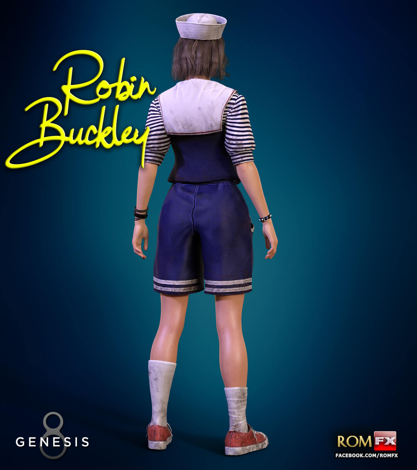RFX ST Robin Buckley For G8F And G8.1F Daz Content