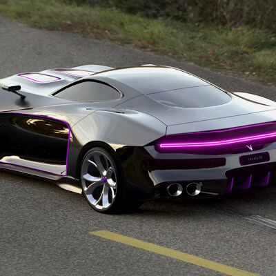 Vortex V850 Concept Car