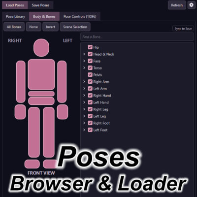 Rozu Pose Loader for Daz 6 and 4