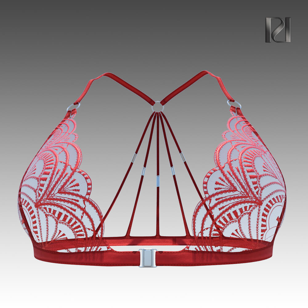 Triangle Bra SS81 - 3D Model by RumenD