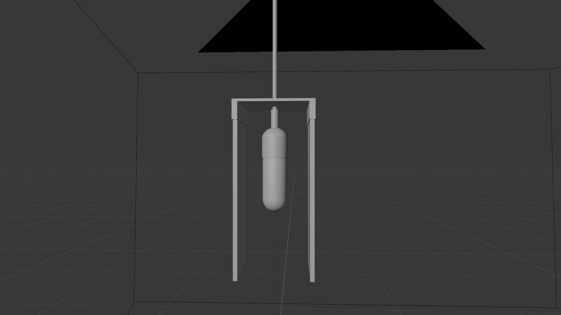 Adjustable Pendant Light Texture Glass Luxury Lamp 3D Model