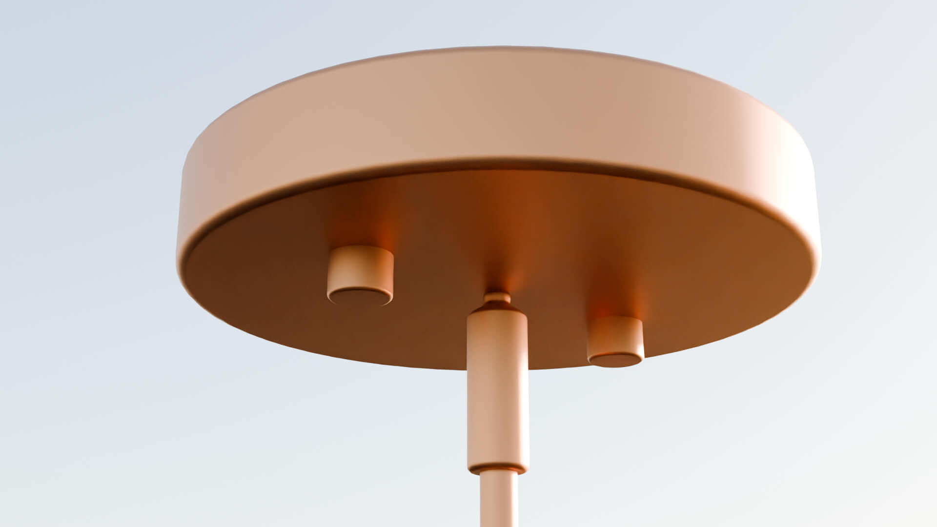 Adjustable Pendant Light Texture Glass Luxury Lamp 3D Model