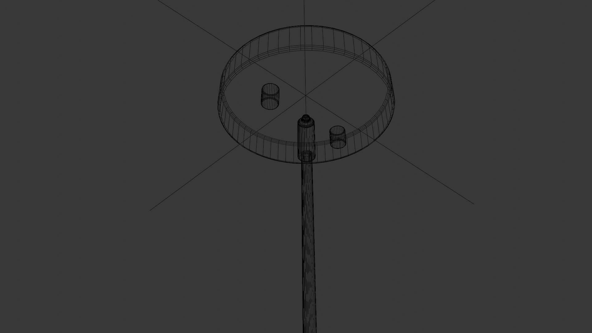 Adjustable Pendant Light Texture Glass Luxury Lamp 3D Model