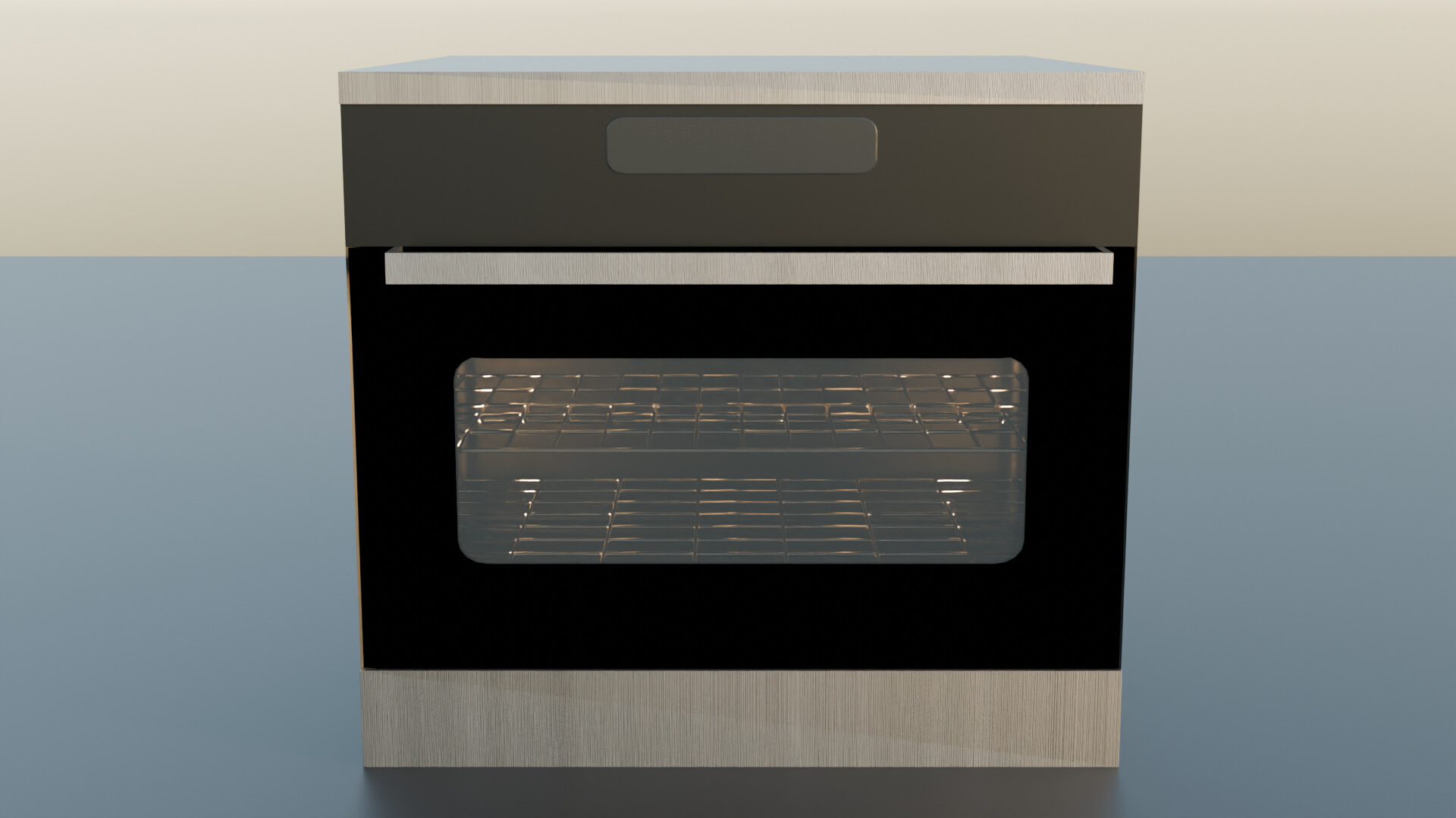 Built-In Kitchen Appliance Pack Oven Microwave Coffee Hood 3D Model