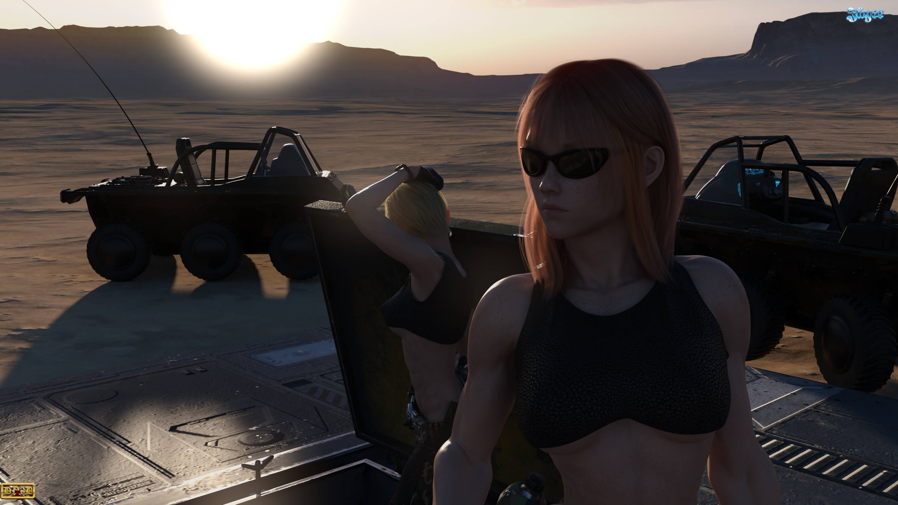 Dawn 3D Render, Digital Artwork by Rviger33
