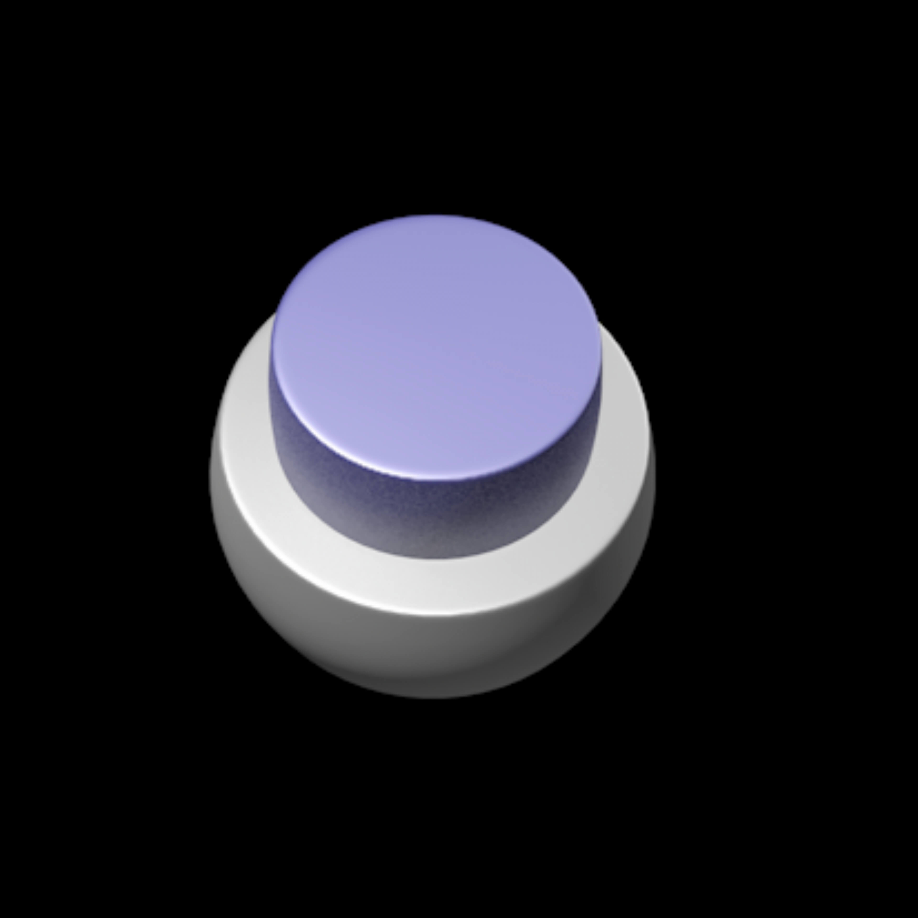 Cosmetic Cream Jar 3D Model