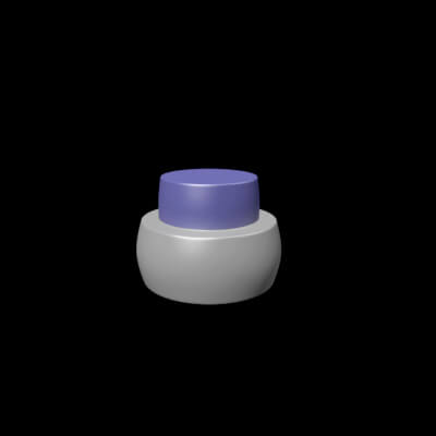 Cosmetic Cream Jar