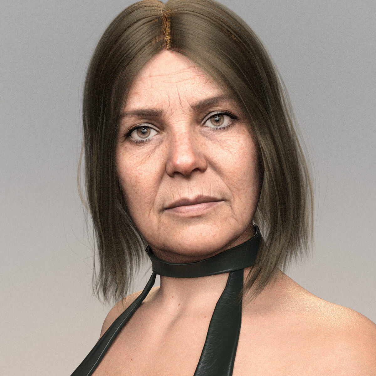 RZ Lina Genesis 9 Old Female Character Daz Content