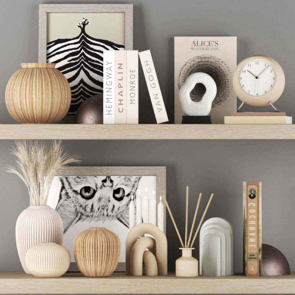 Decorative Set 01 3D Model