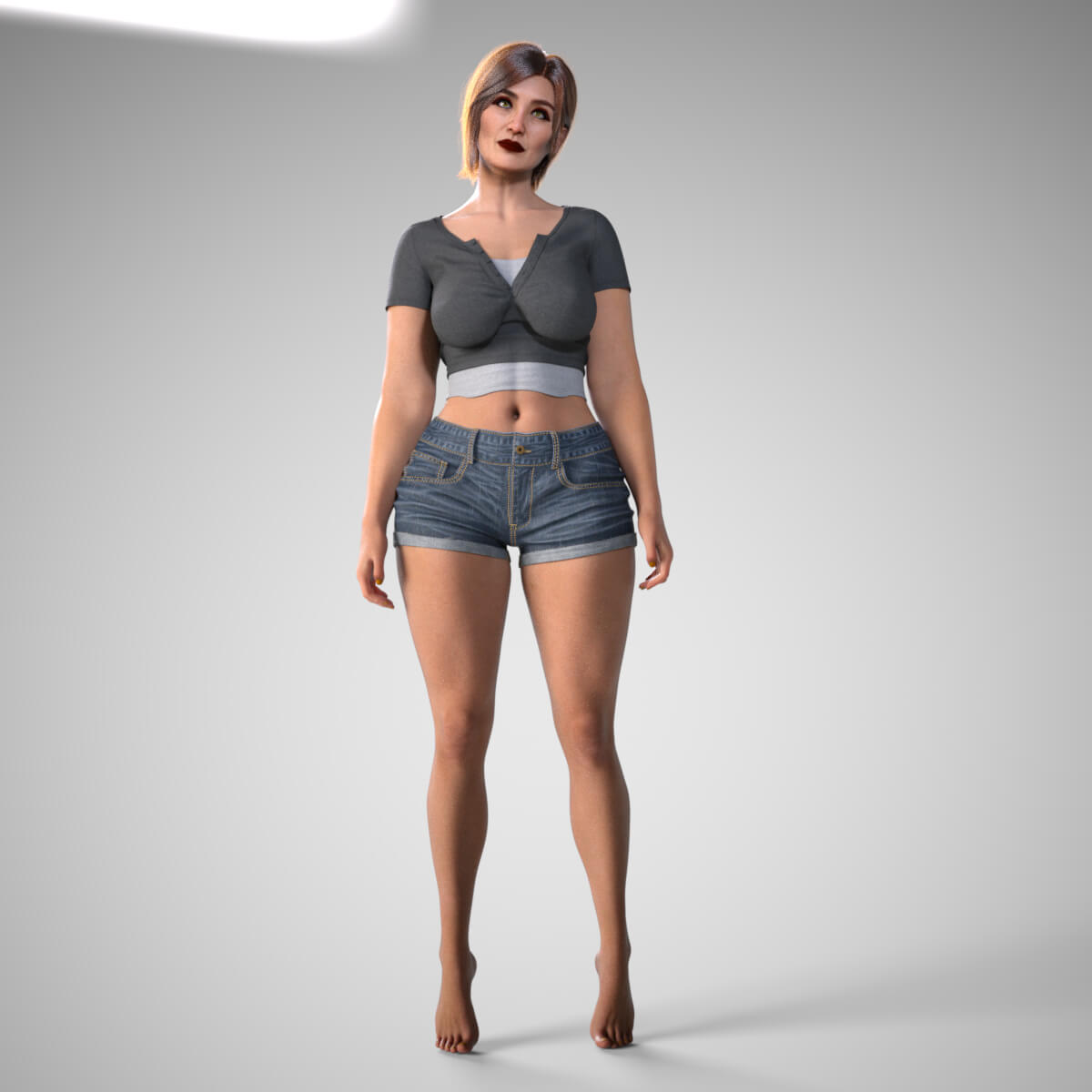 SG Hana for Genesis 9 Female Character Daz Content