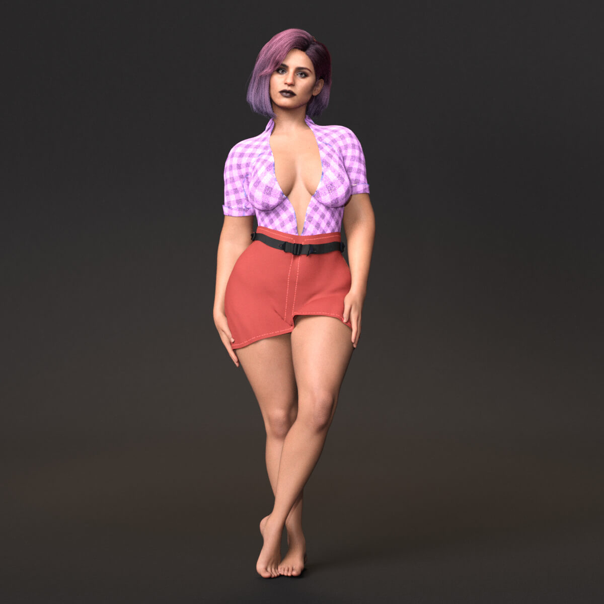 SG Mei for Genesis 9 Female Character with Outfits Daz Content