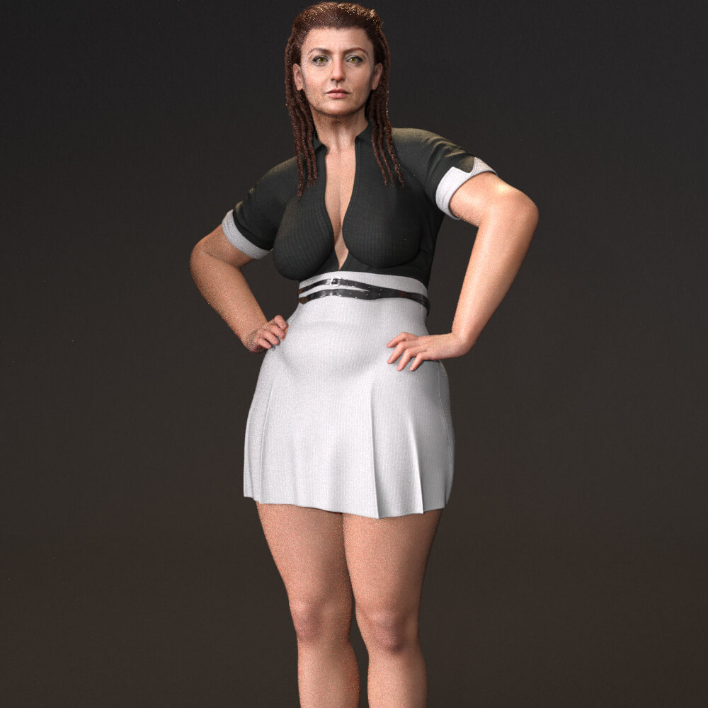 SG Yuri for Genesis 9 Female Character Daz Content