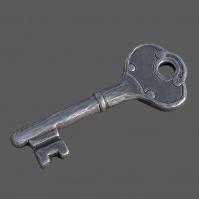 Fantasy Skeleton Key Prop