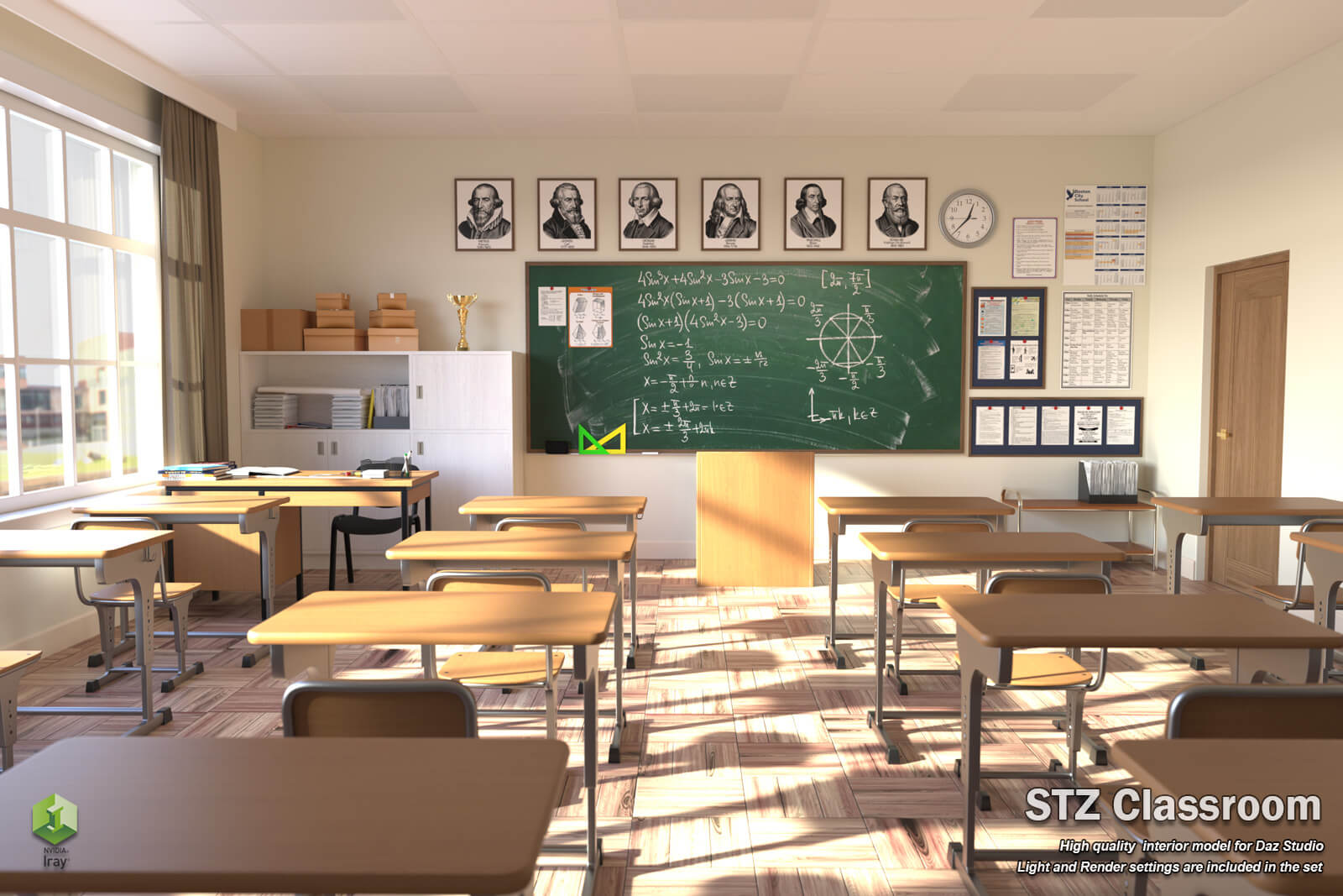 STZ Classroom Daz Content