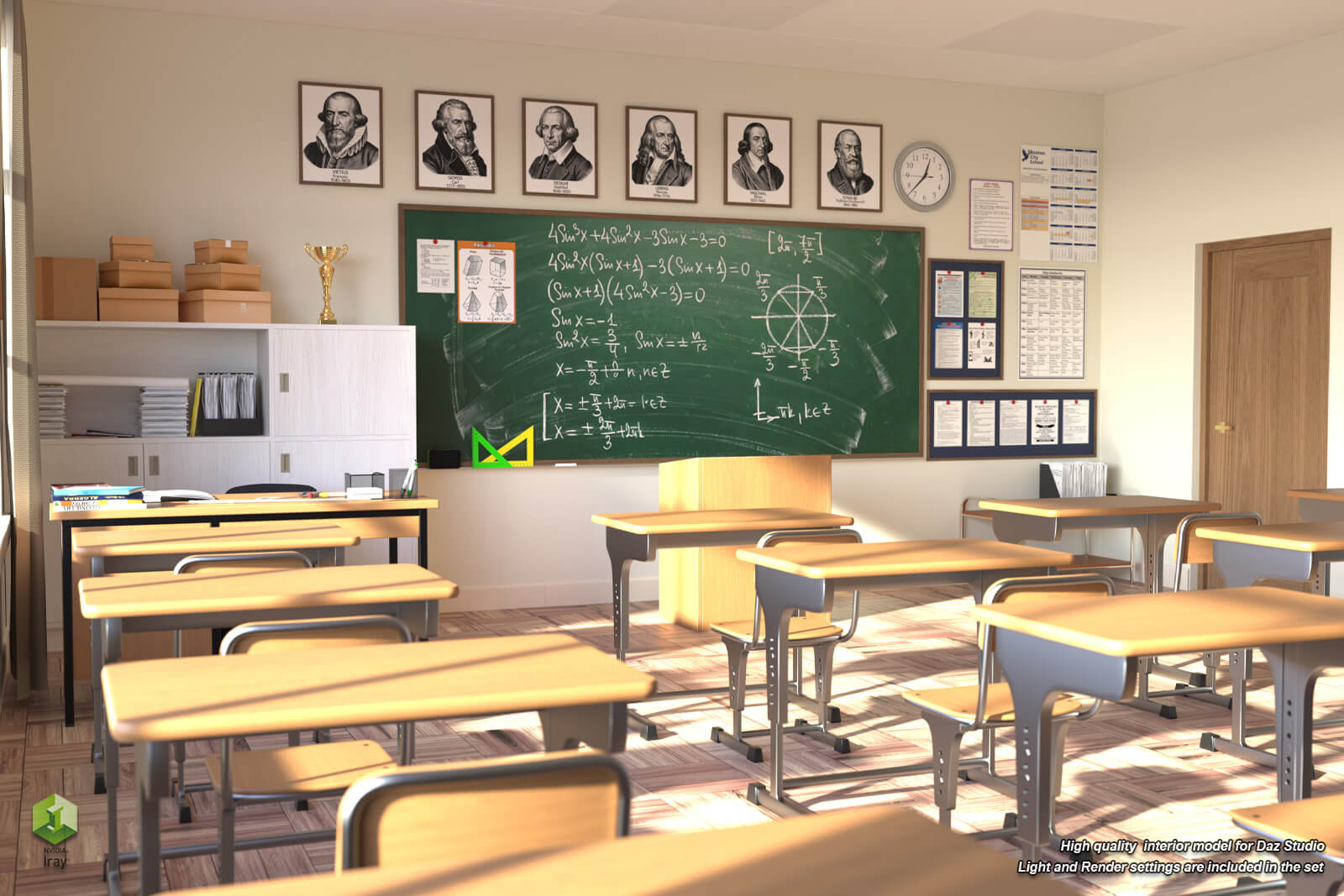 STZ Classroom Daz Content