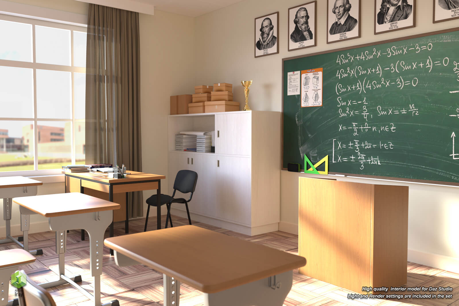 STZ Classroom Daz Content