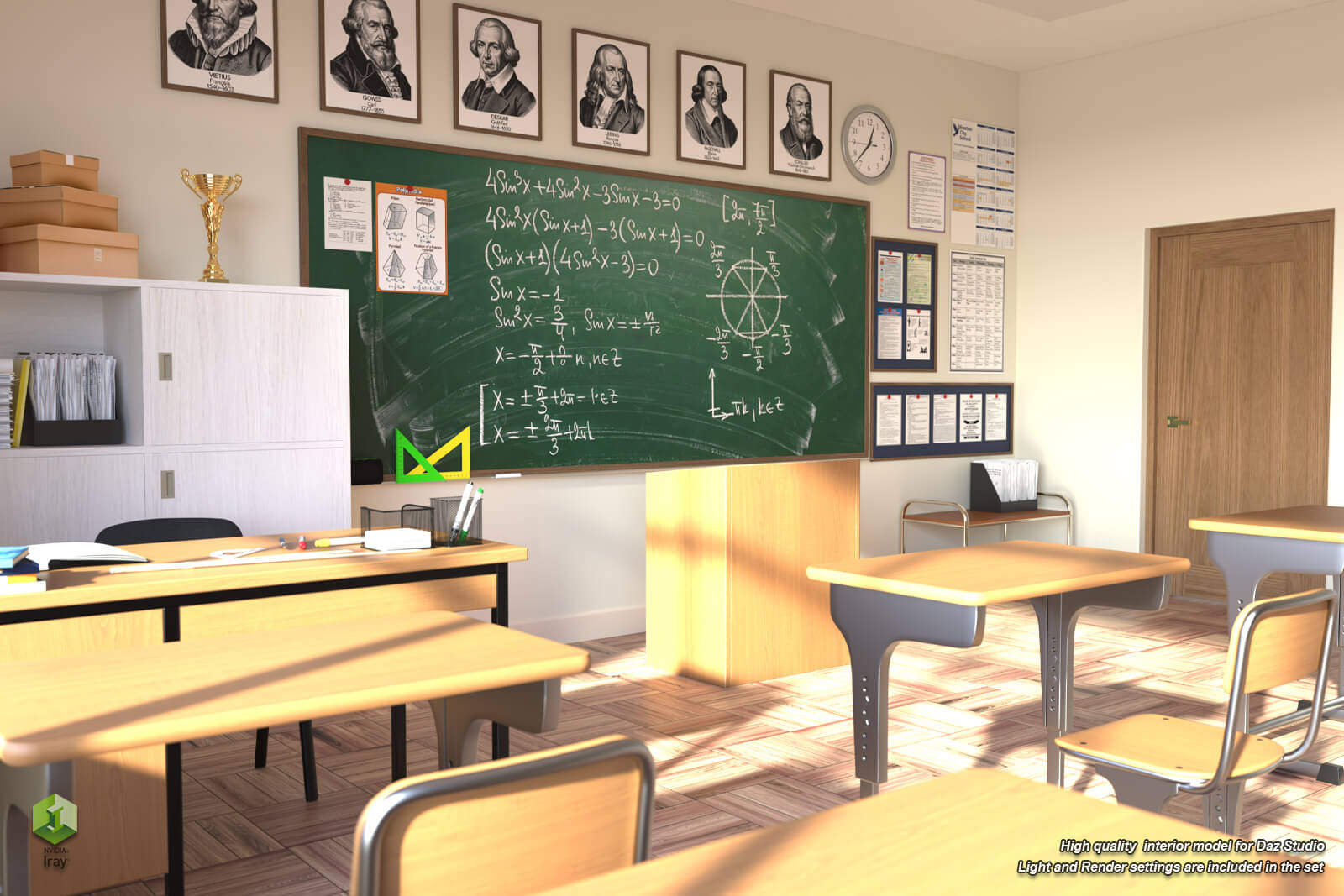 STZ Classroom Daz Content