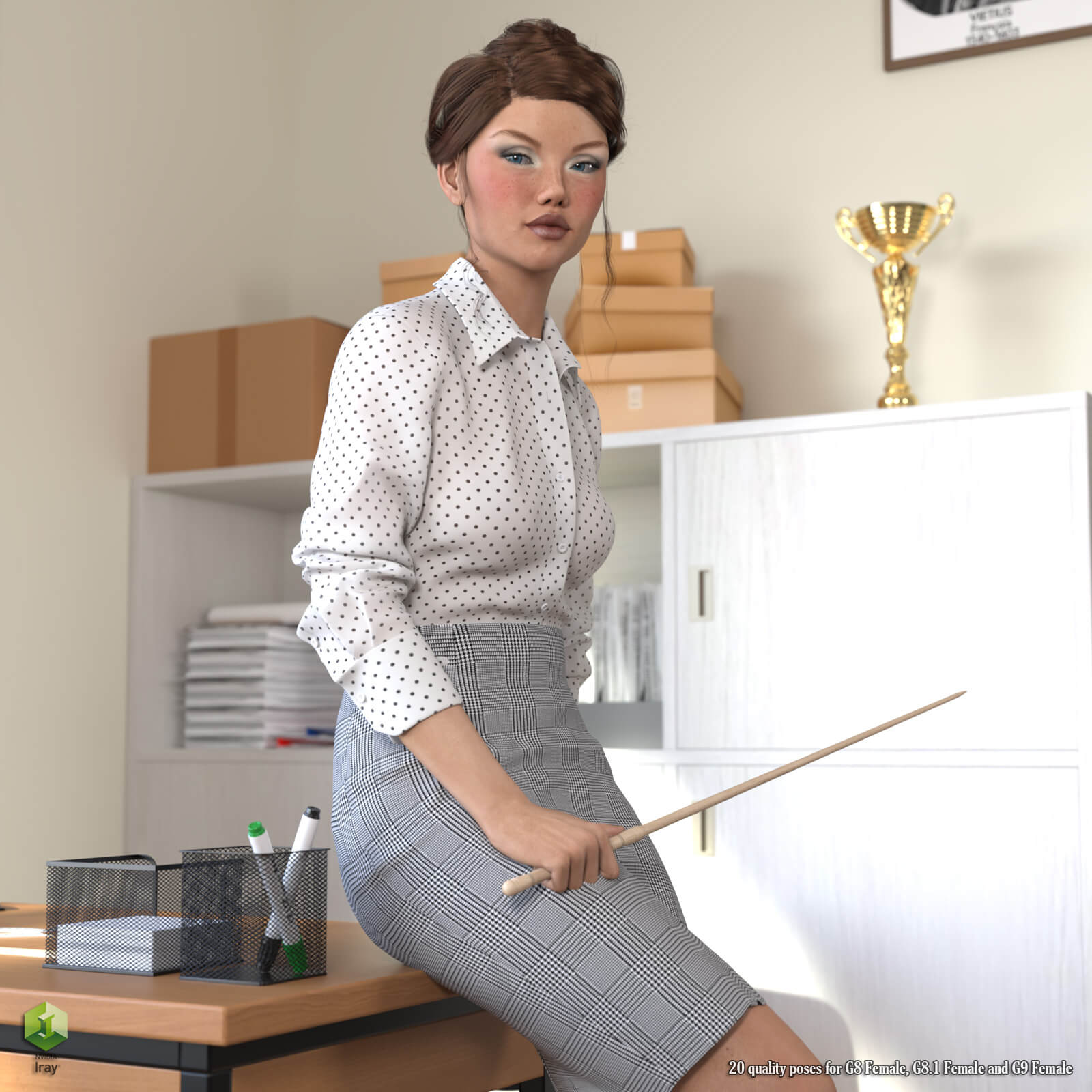 STZ Hot Teacher Daz Content