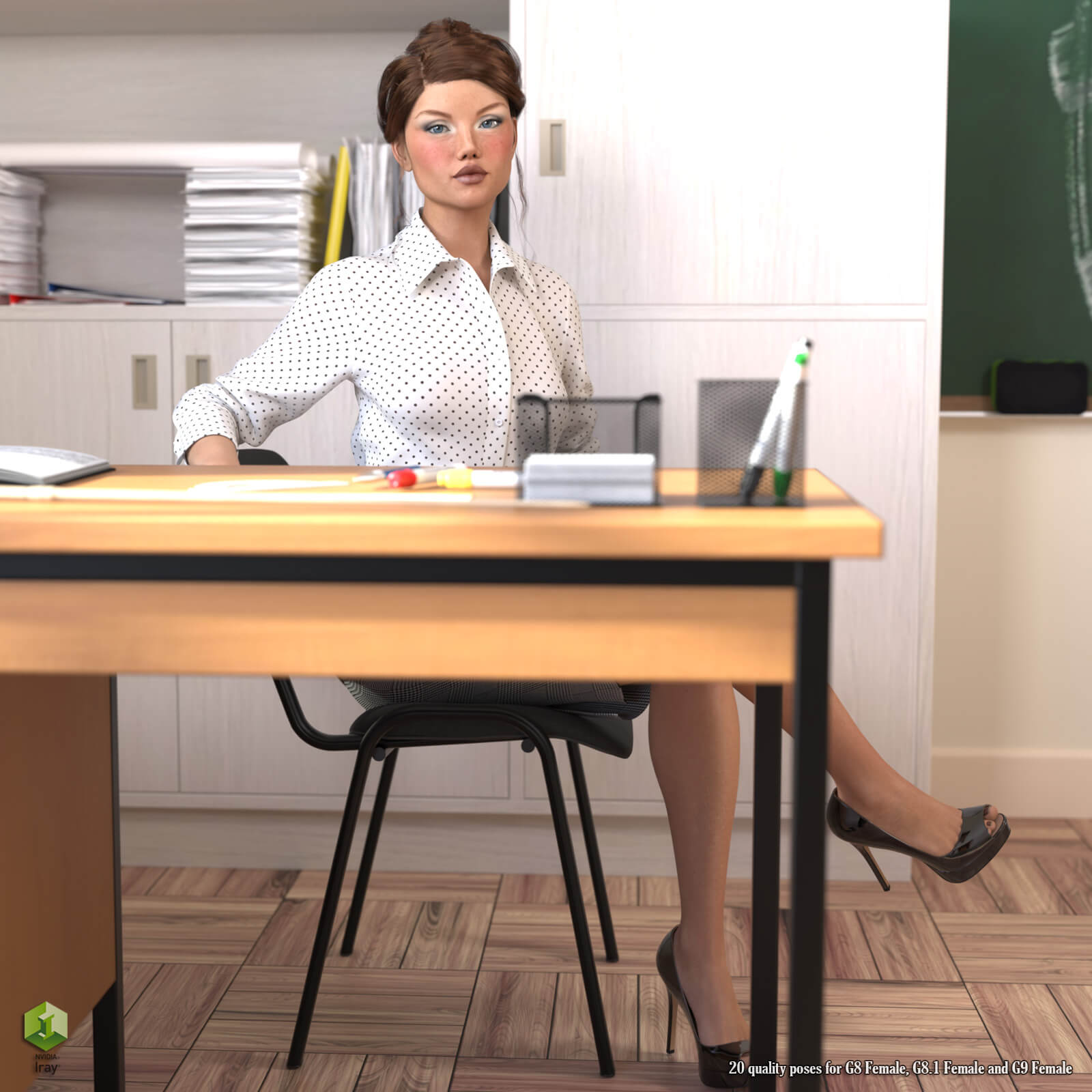 STZ Hot Teacher Daz Content