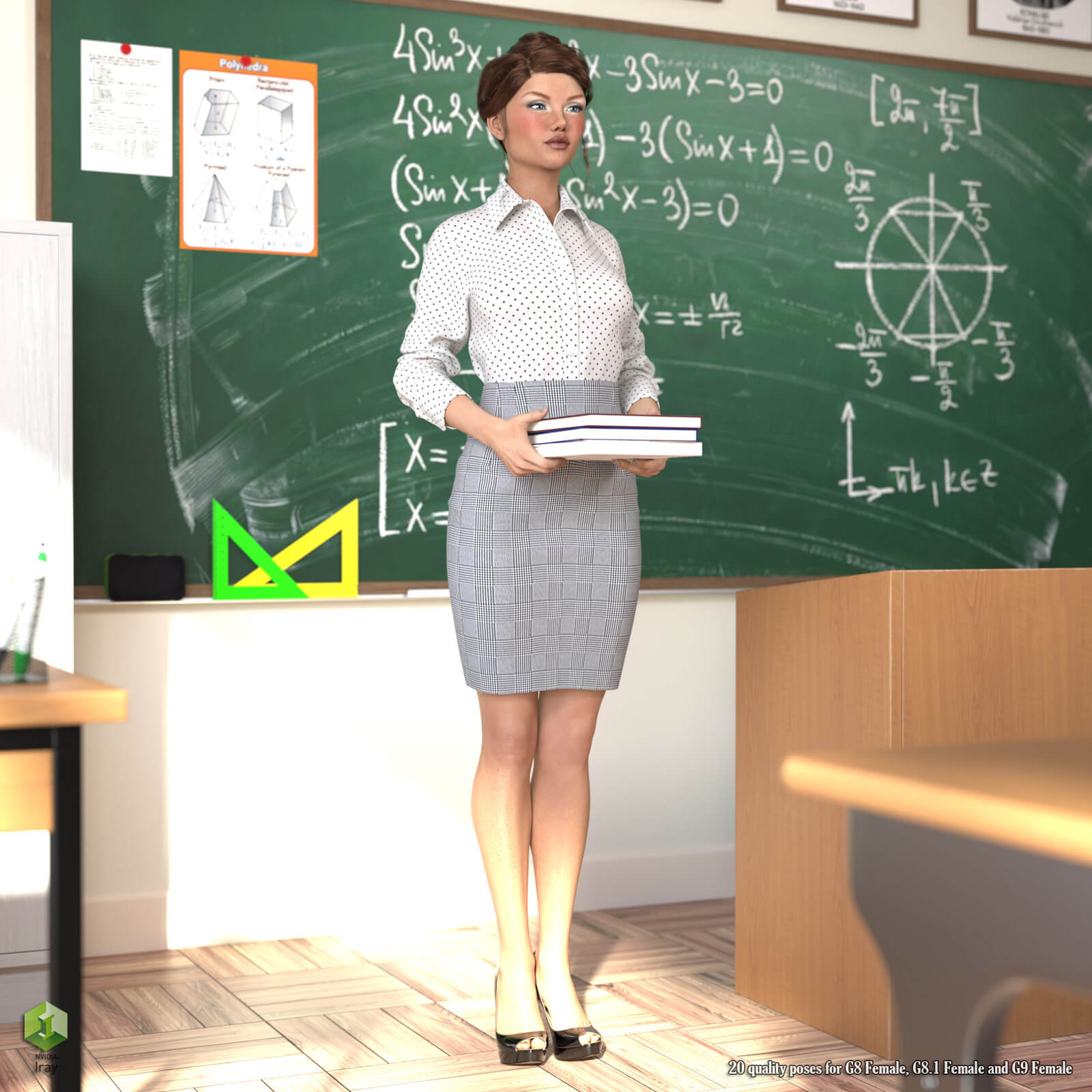 STZ Hot Teacher Daz Content