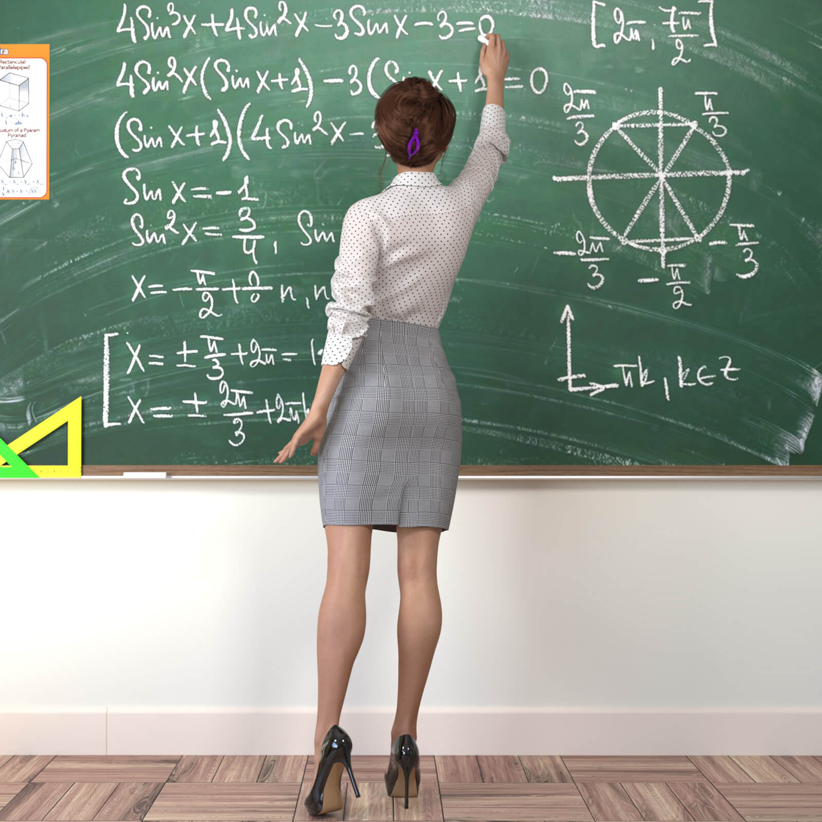 STZ Hot Teacher Daz Content