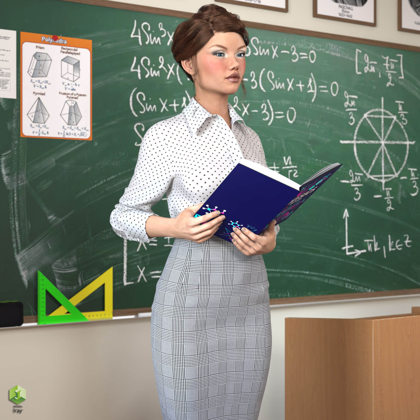 STZ Hot Teacher Daz Content