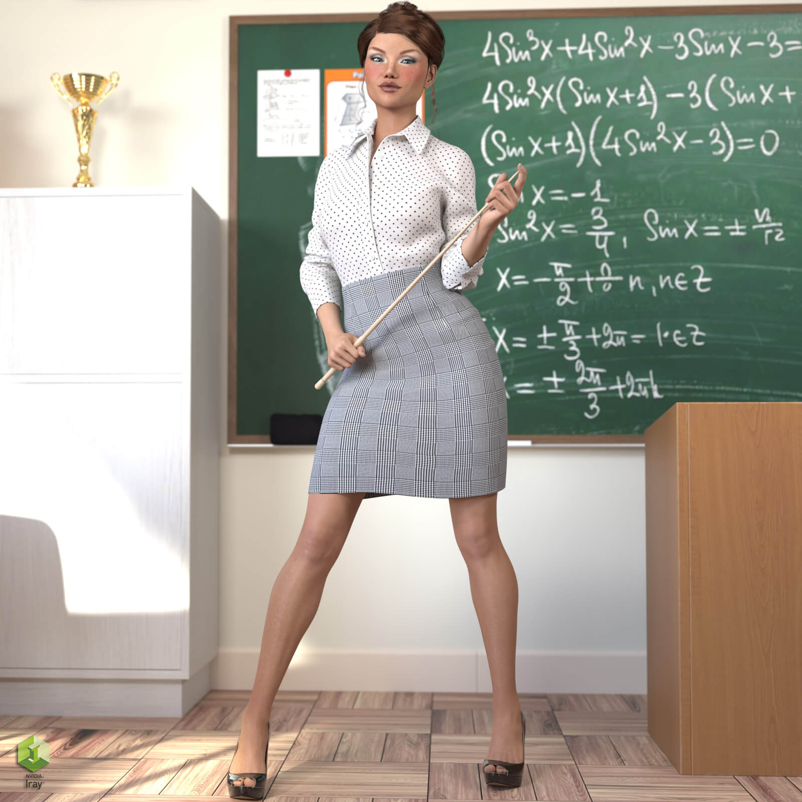 STZ Hot Teacher Daz Content