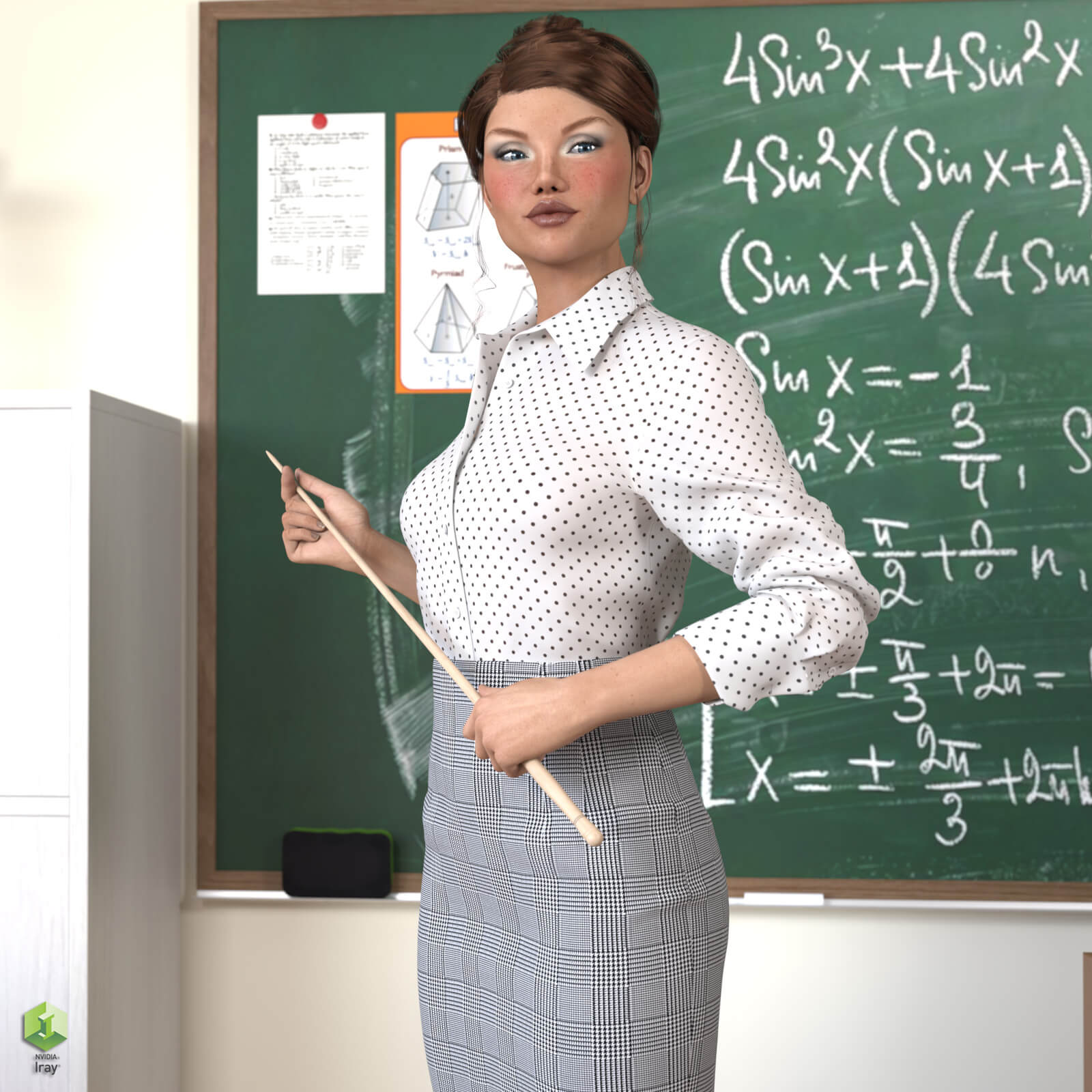 STZ Hot Teacher Daz Content