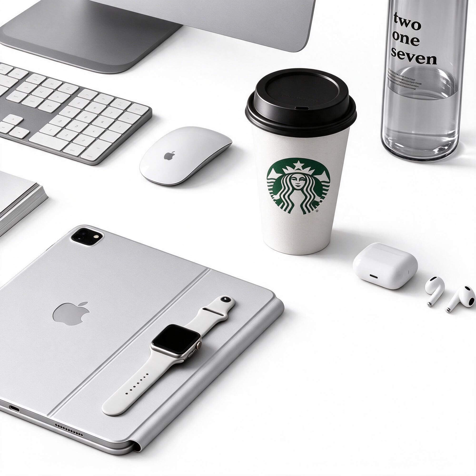 Apple Designer Desktop Workspace Set 3D Model 3D Model