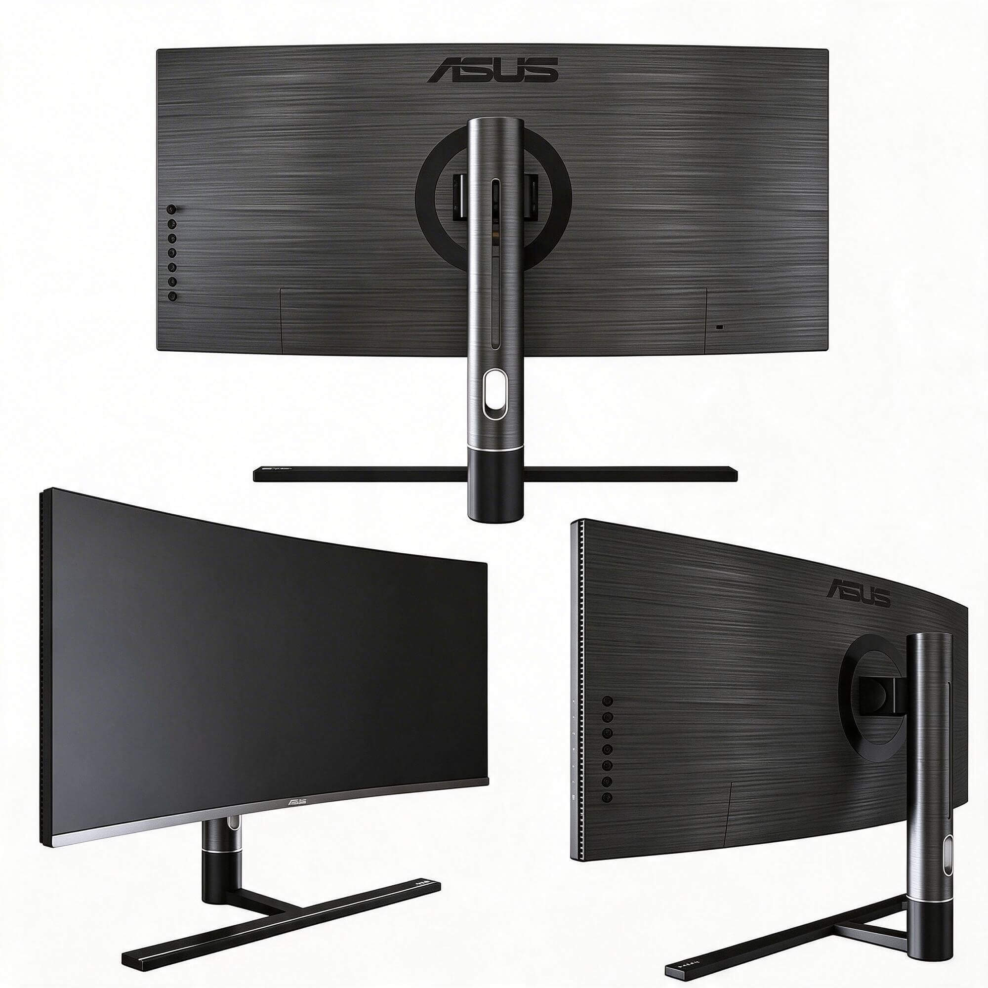 ASUS Ultrawide Curved Monitor 3D Model 3D Model