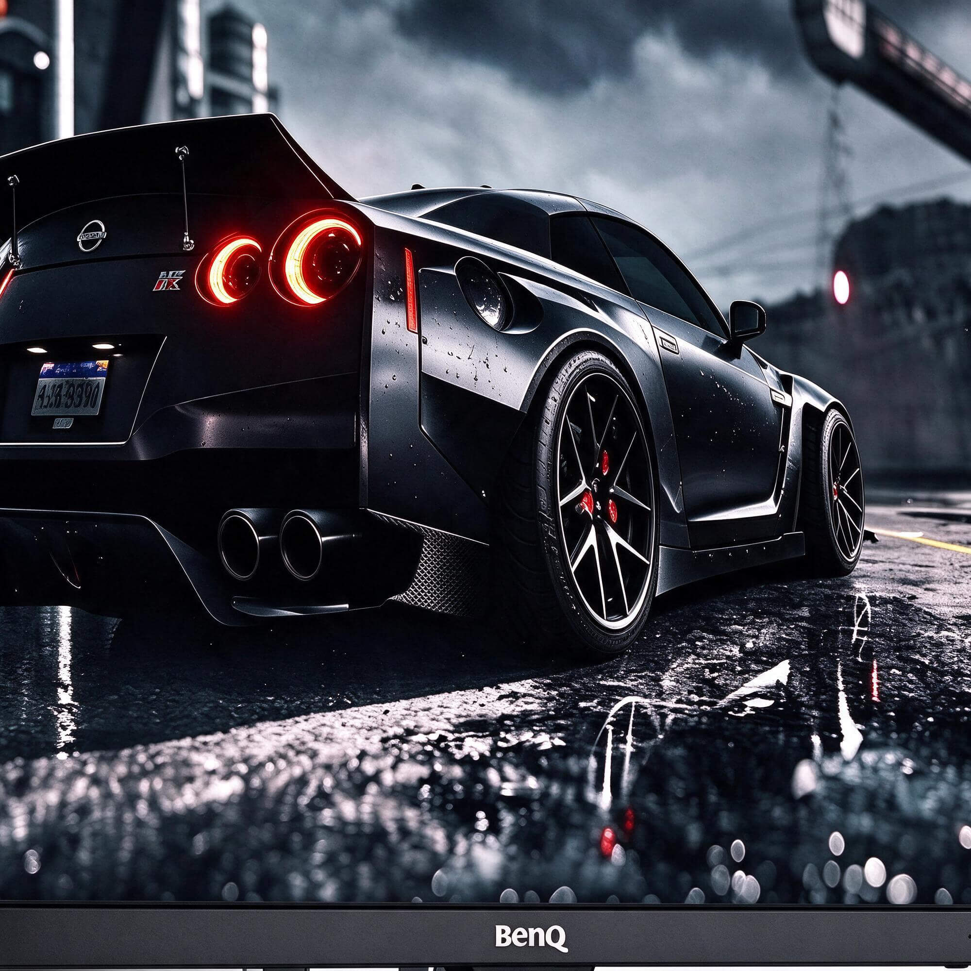BenQ Curved Gaming Monitor 3D Model 3D Model