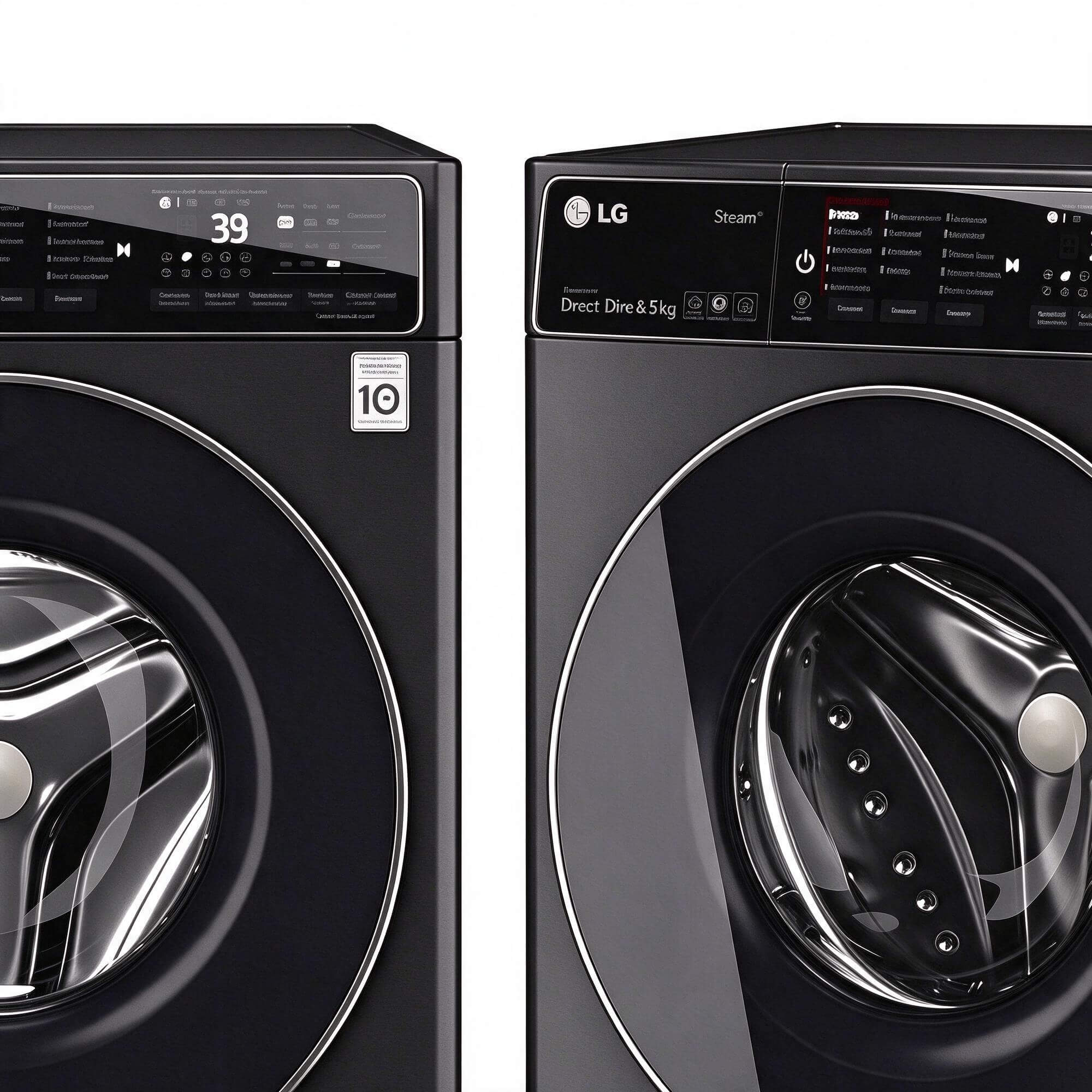 LG Direct Drive 8.5kg Steam Front Load Washing Machine 3D mo 3D Model