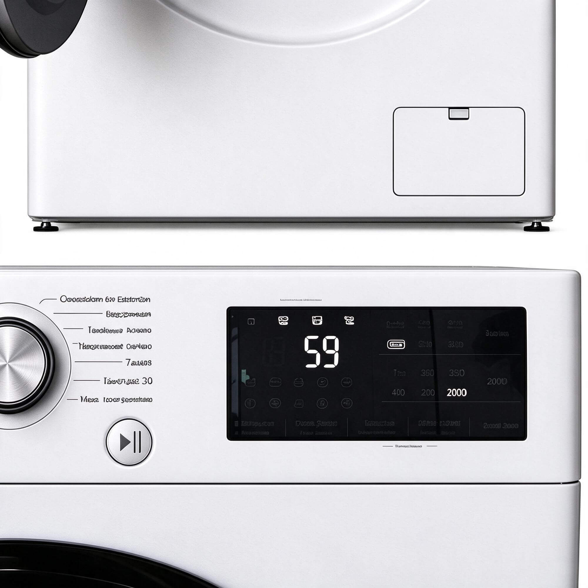 LG ThinQ Direct Drive 7kg Front Load Washing Machine 3D Mode 3D Model