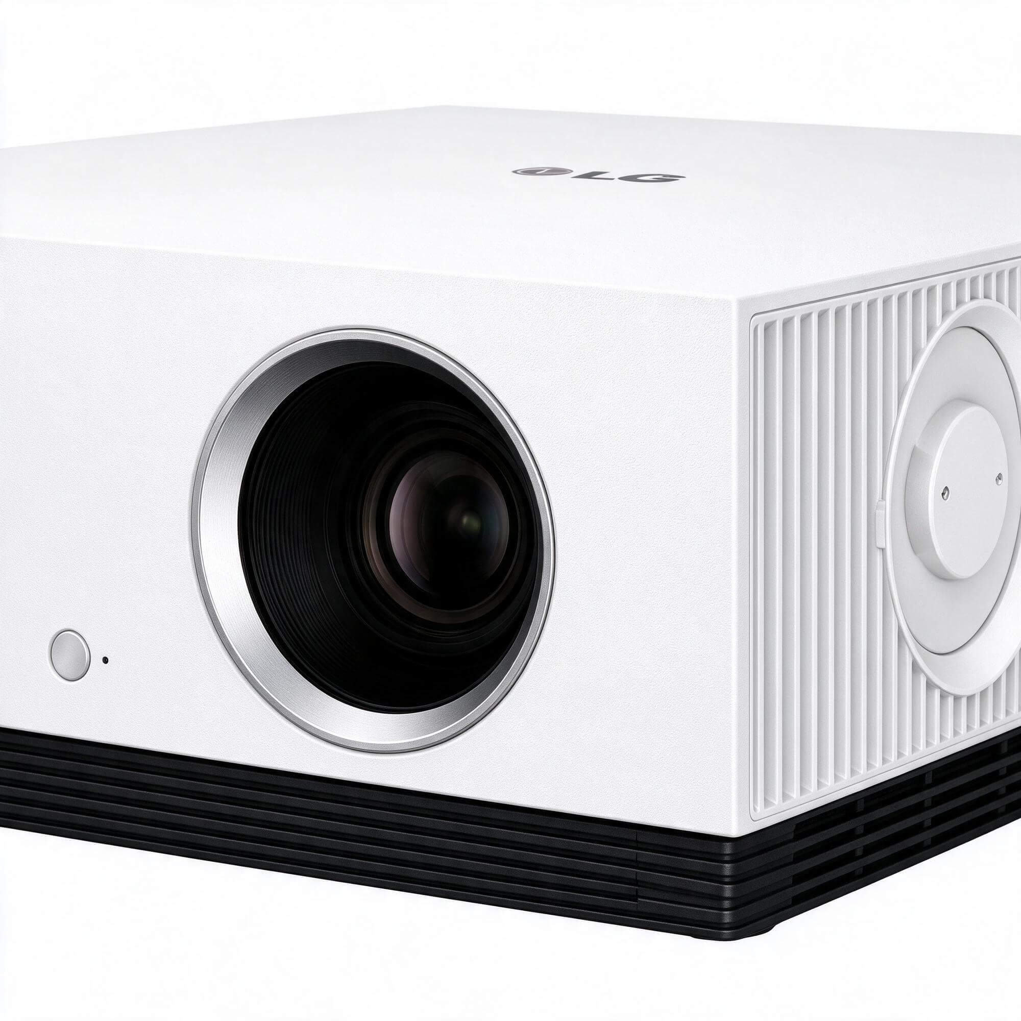 LG White Home Theater Projector 3D Model 3D Model