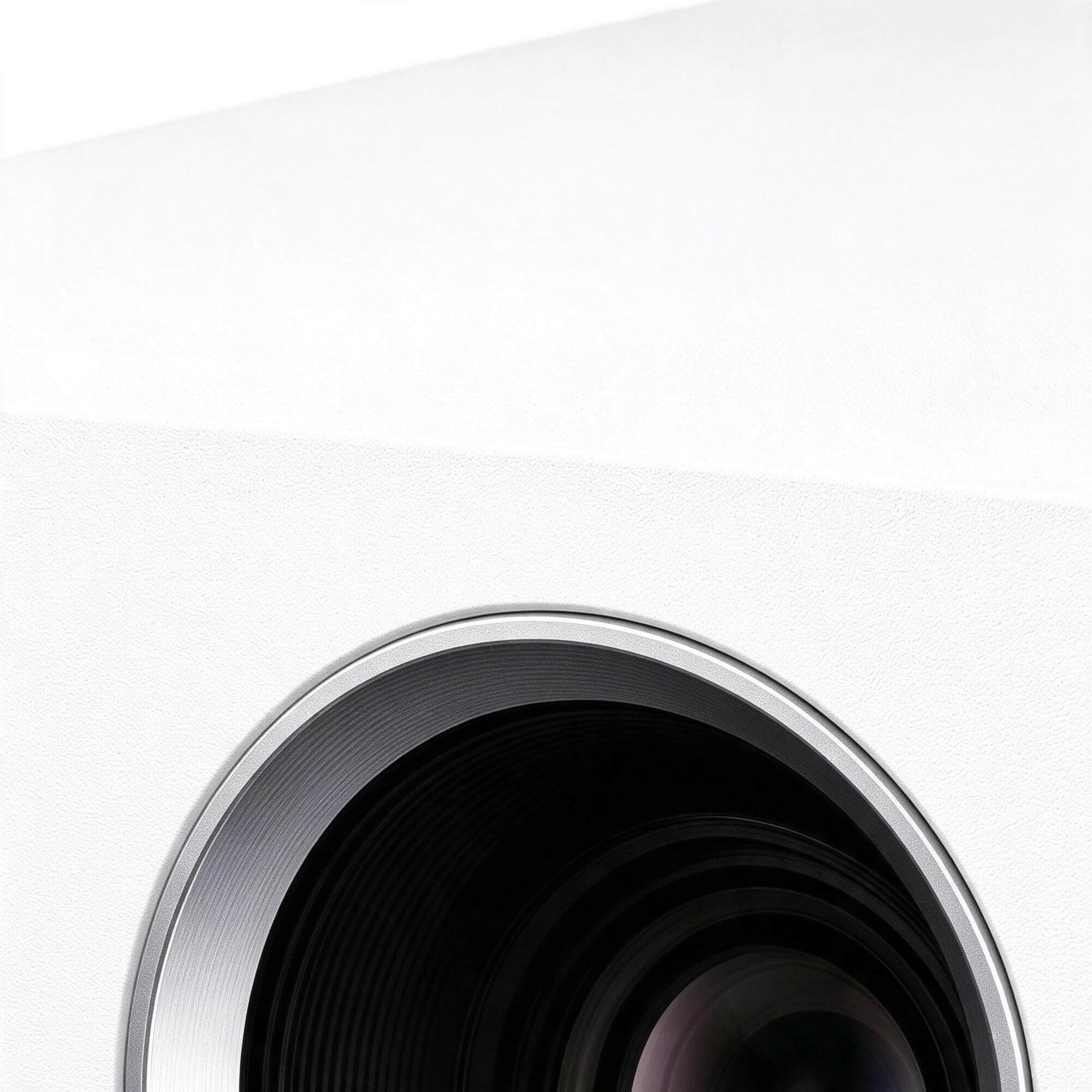 LG White Home Theater Projector 3D Model 3D Model