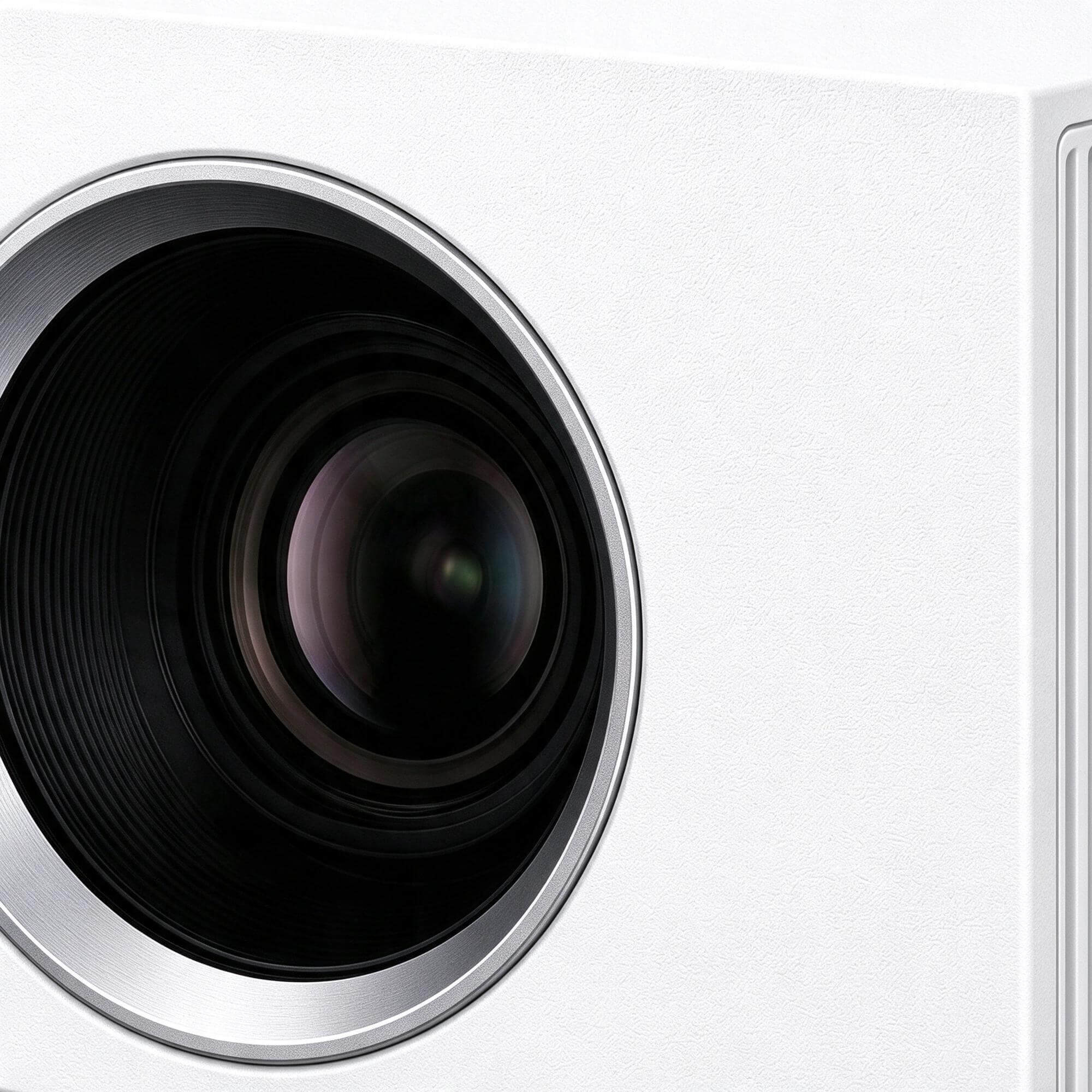 LG White Home Theater Projector 3D Model 3D Model
