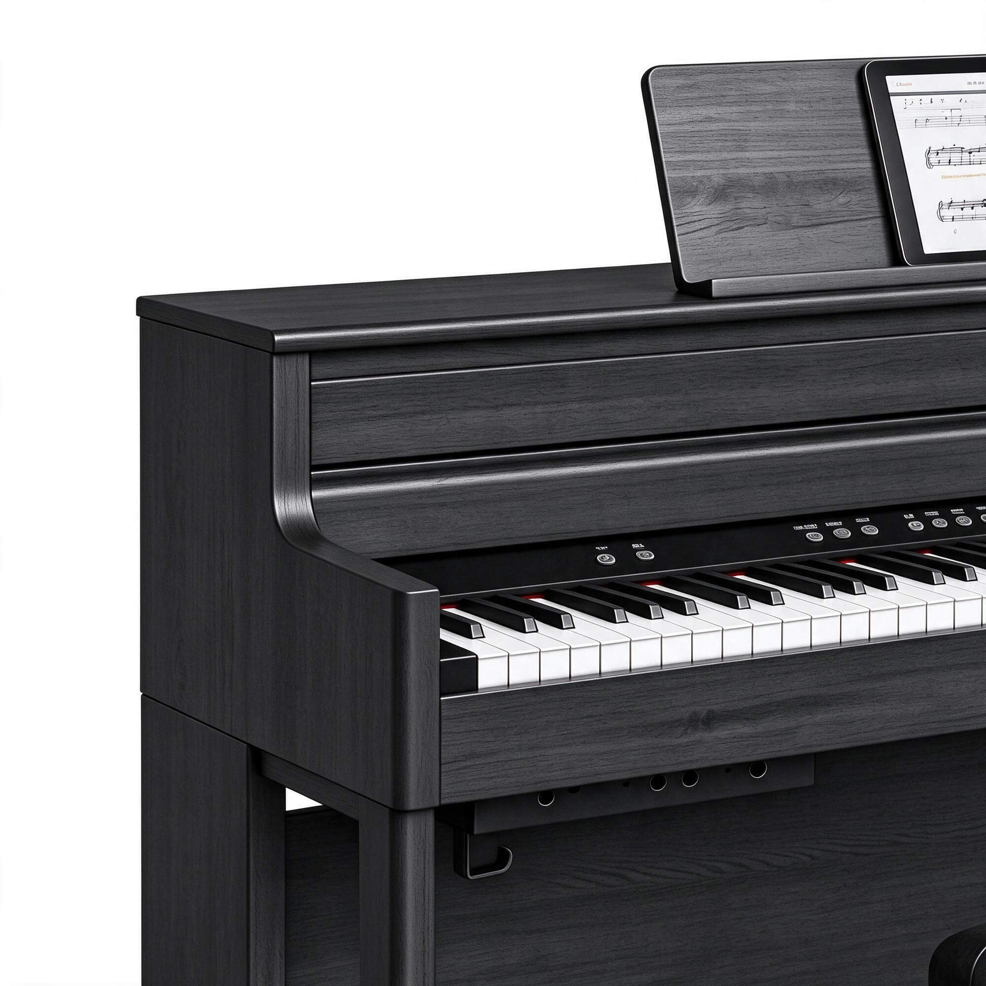 Rokard Upright Digital Piano with Bench 3D Model 3D Model