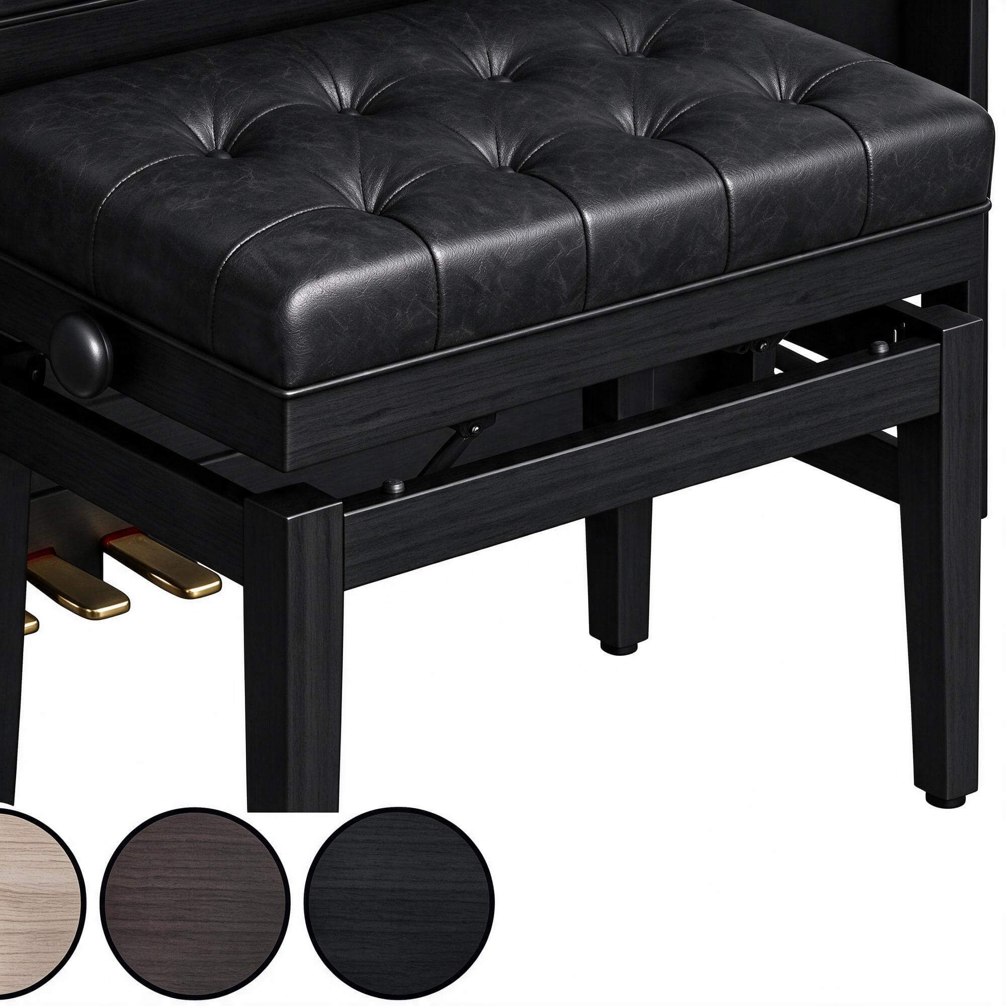 Rokard Upright Digital Piano with Bench 3D Model 3D Model