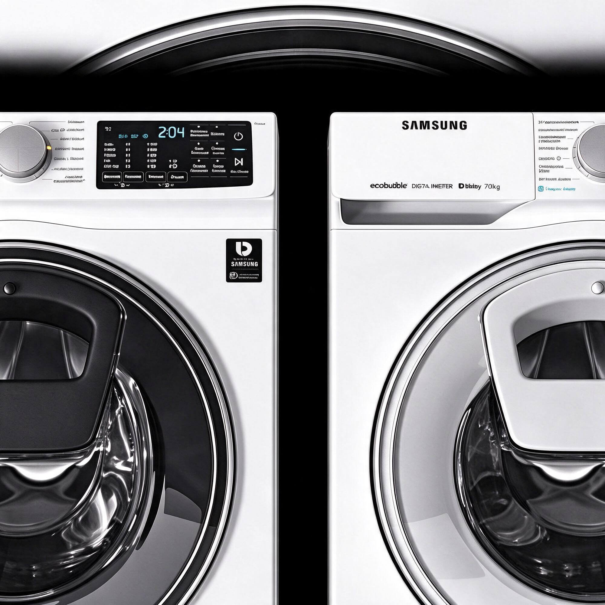 Samsung Ecobubble 7kg Front Load Washing Machine 3D Model
