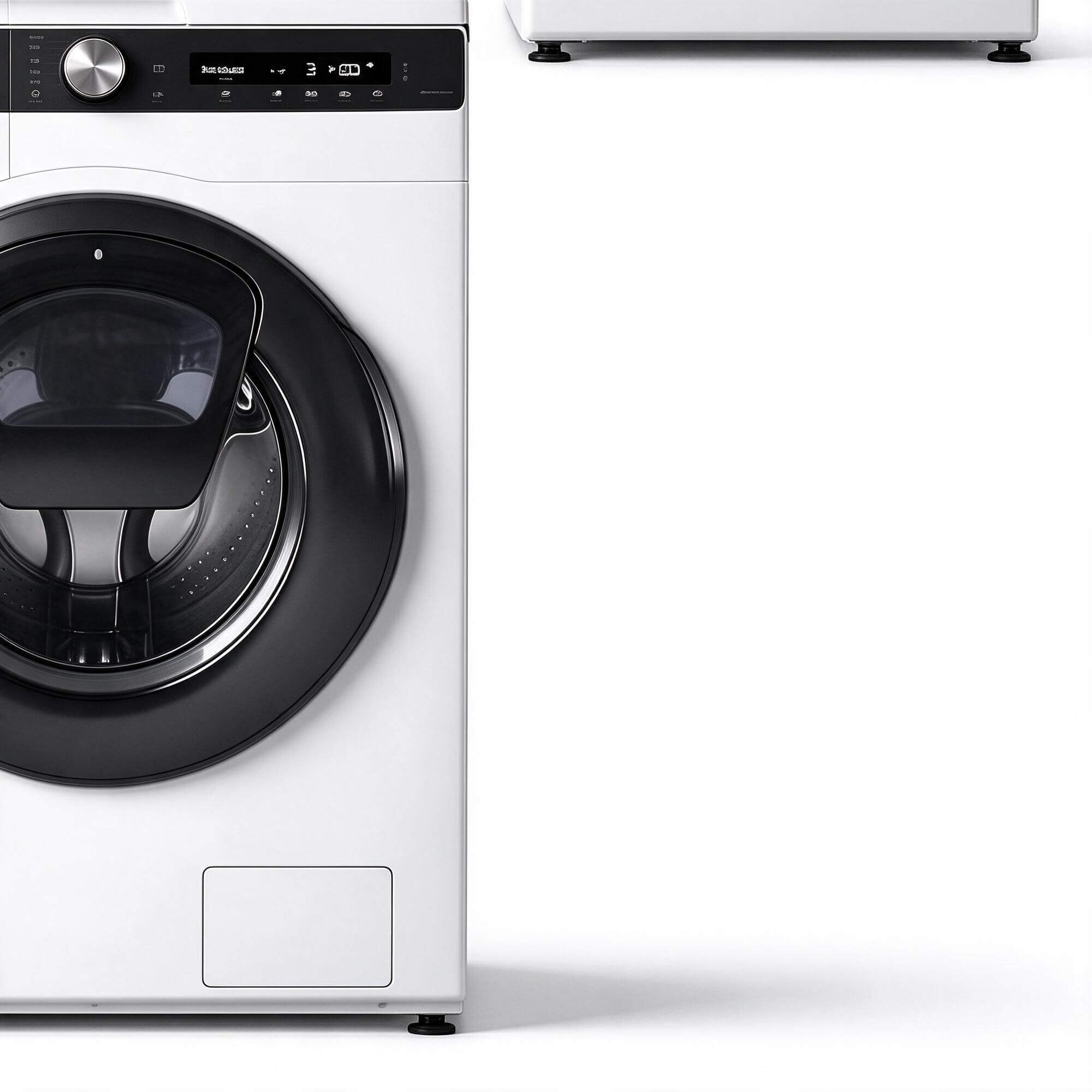 Samsung Stacked Washer Dryer Heat Pump Set 3D Model
