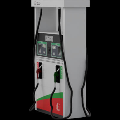 Sinopec Branded Dual Nozzle Gasoline Fuel Dispenser