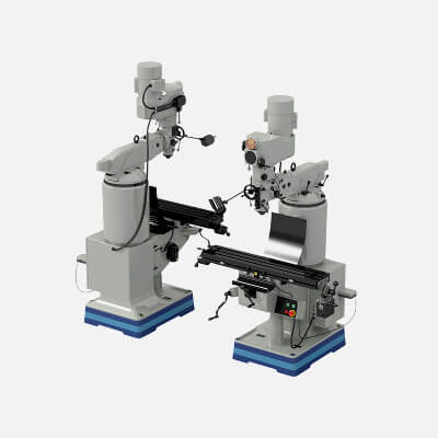 Vertical Milling Machine 3D Model